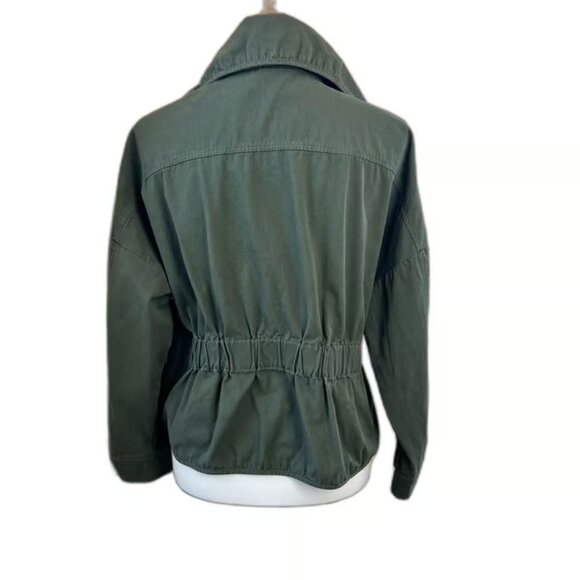 Who What Wear Army Utility Jacket | Size M | Military Chic Main Character Energy - Picture 2 of 3